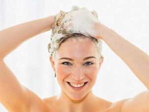 Hair washing